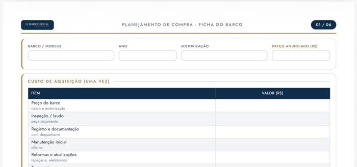 Planejamento de Compra